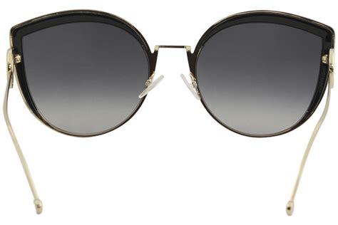 fendi ff 0290/s|FENDI Butterfly Sunglasses FF0290S VH8M2 Gold/Brown 58mm .